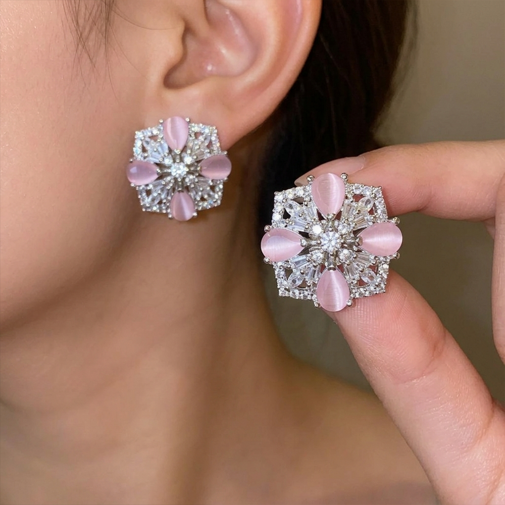 The Rosalie Blossom Studs - Back