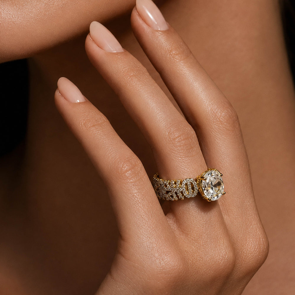 The Cordelia Statement Ring - Back