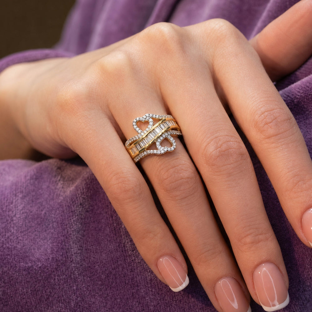 The Verona Entwine Ring - Back