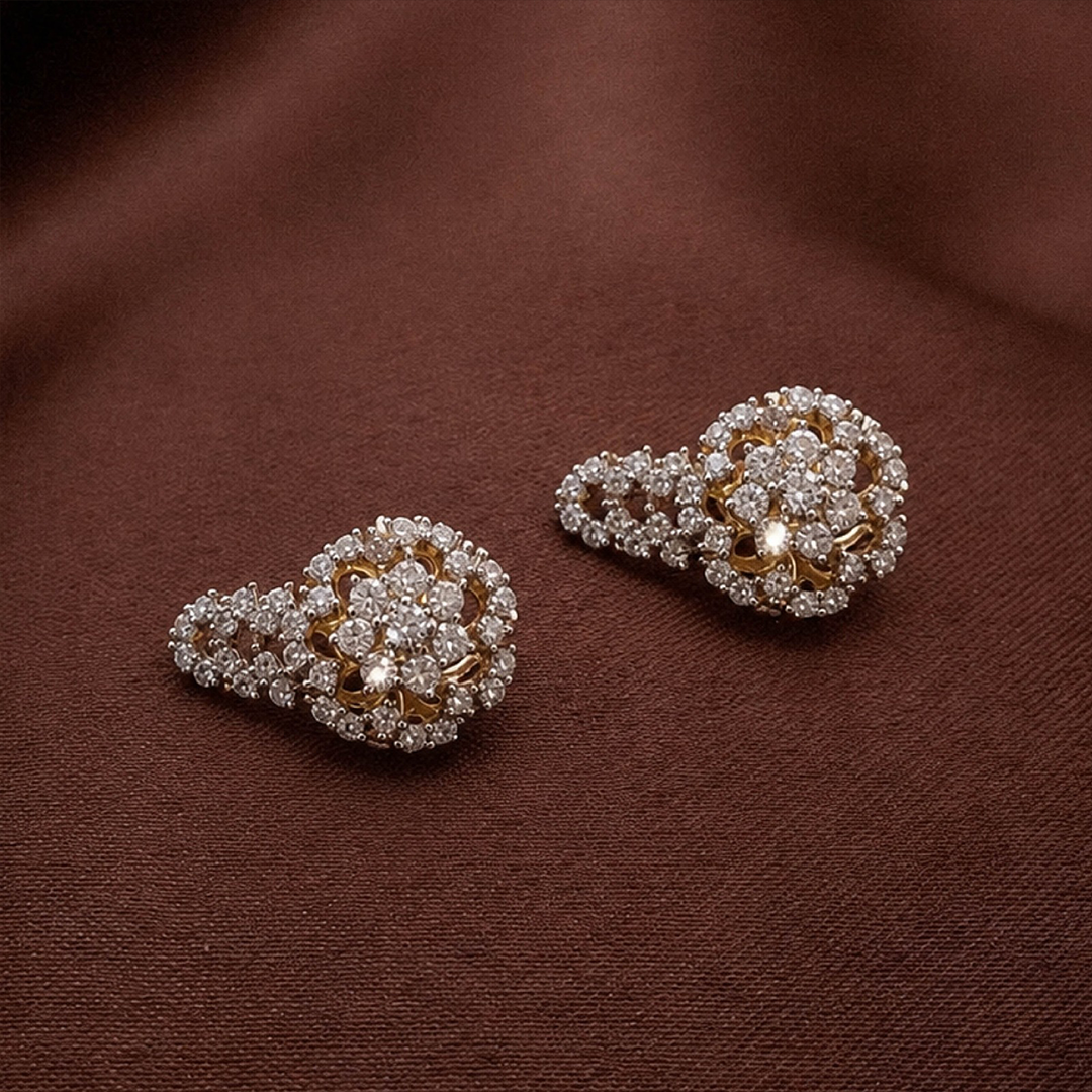 The Imperial Rosette Earrings