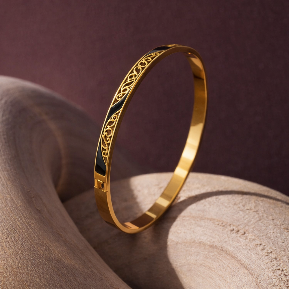 The Sovereign Filigree Bangle - Back