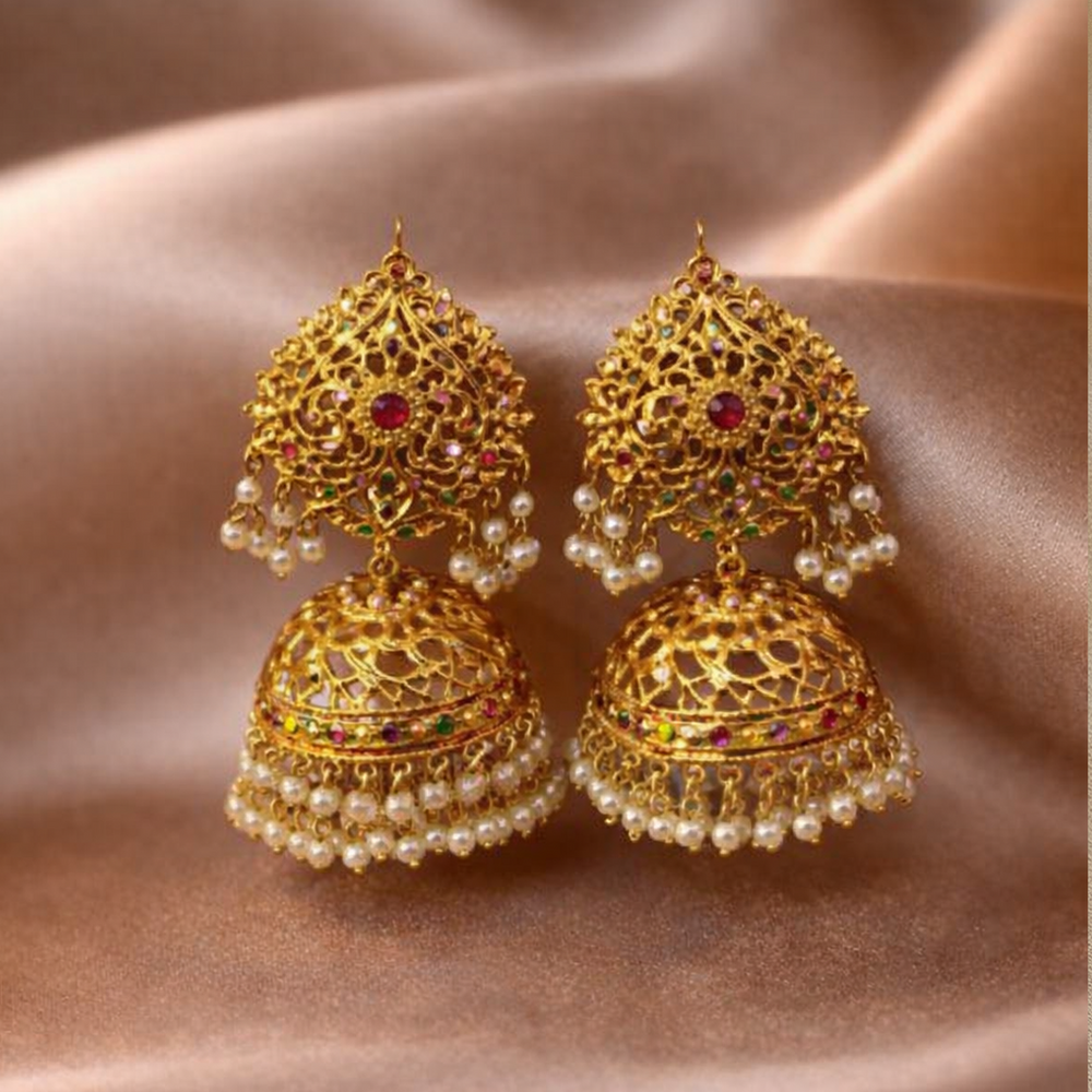 Heritage Jhumka - Back