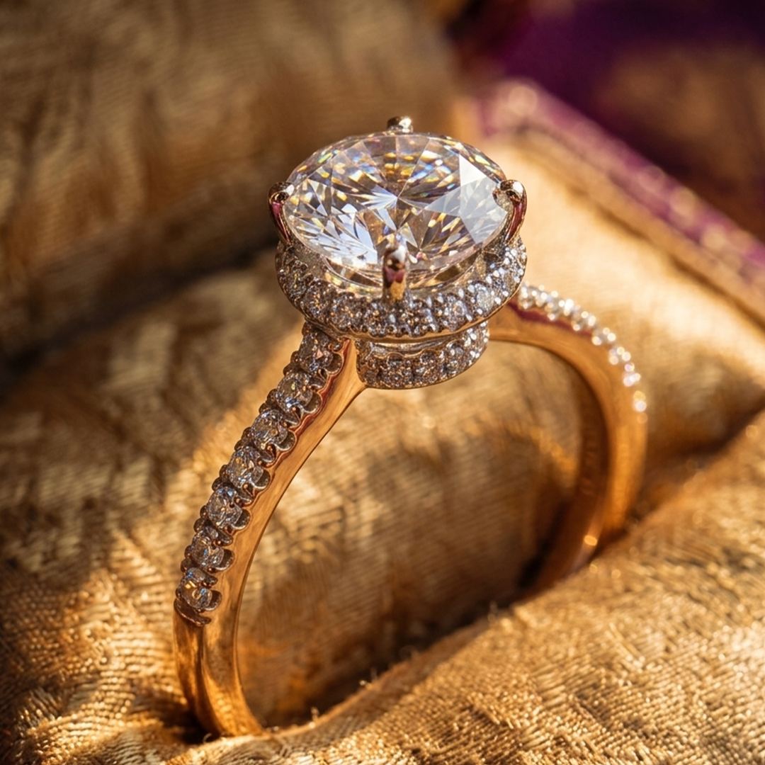Victoria Halo Ring