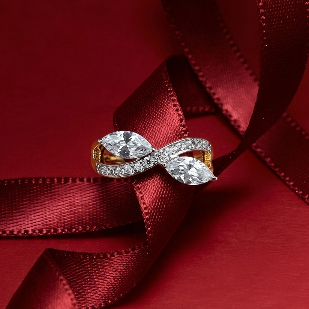 Iris Infinity Ring