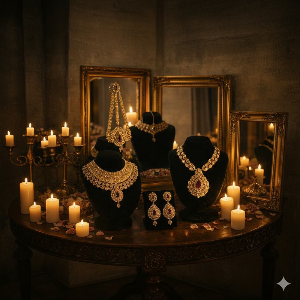 The Royal Amethyst Bridal Set