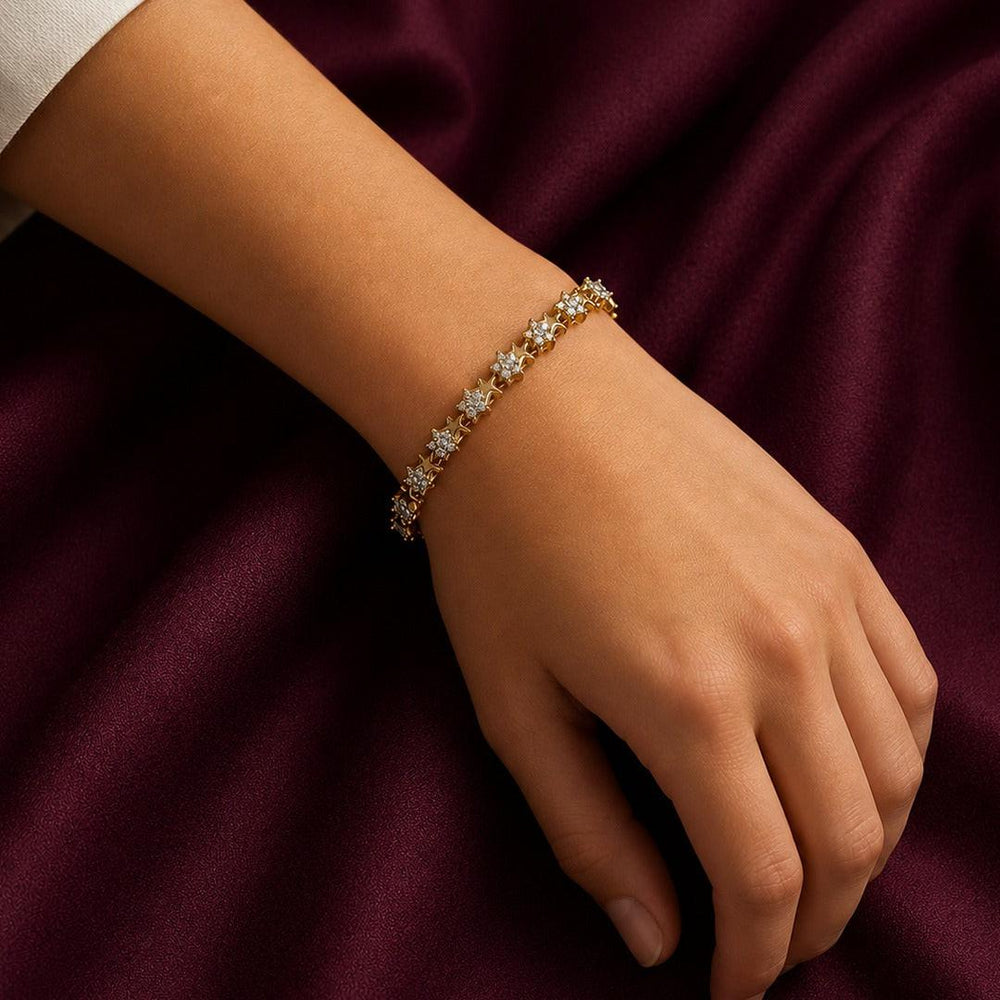 Stella Starlet Gold Bracelet - Back