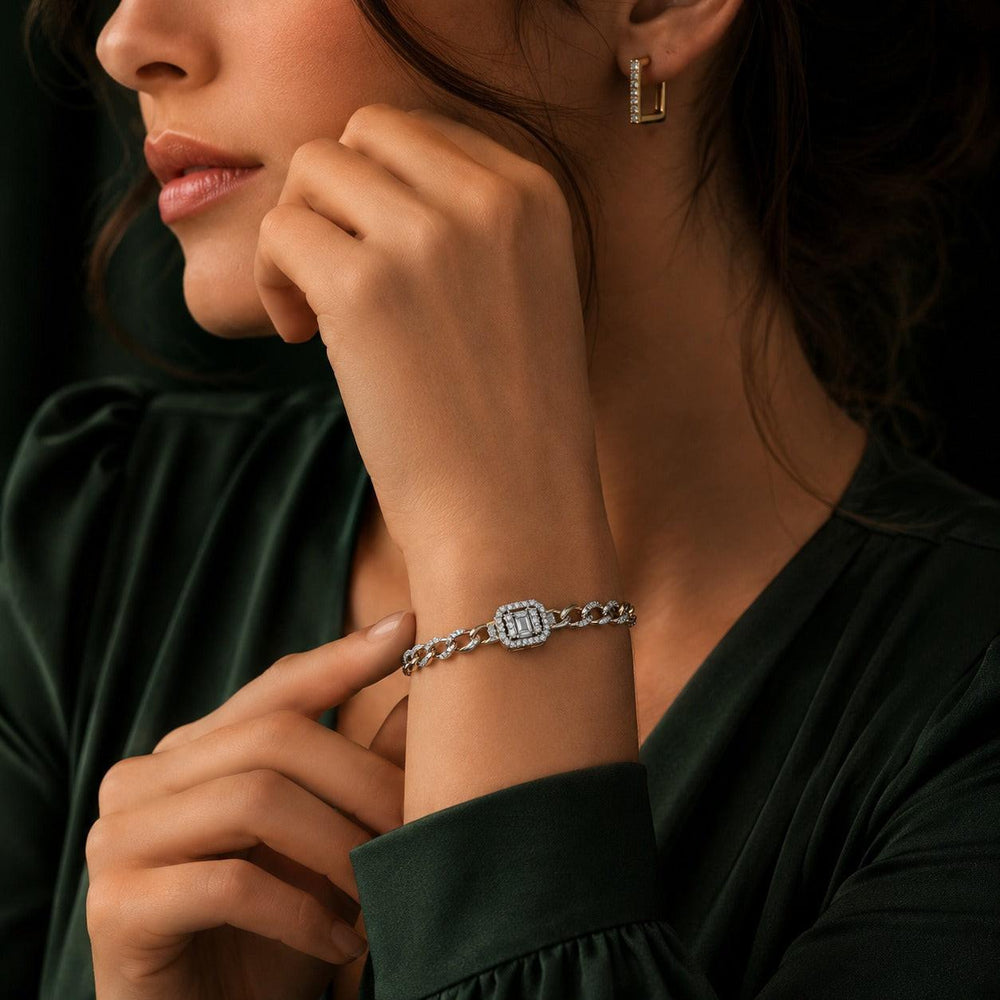 Manhattan Party Wear Bracelet - Back