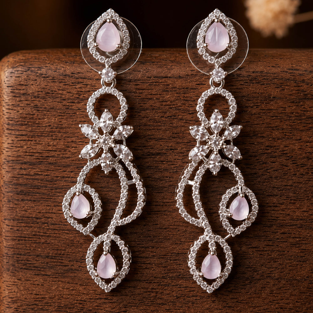 Royal Lariat Drop Earrings – Luxury Drop Earrings for Women