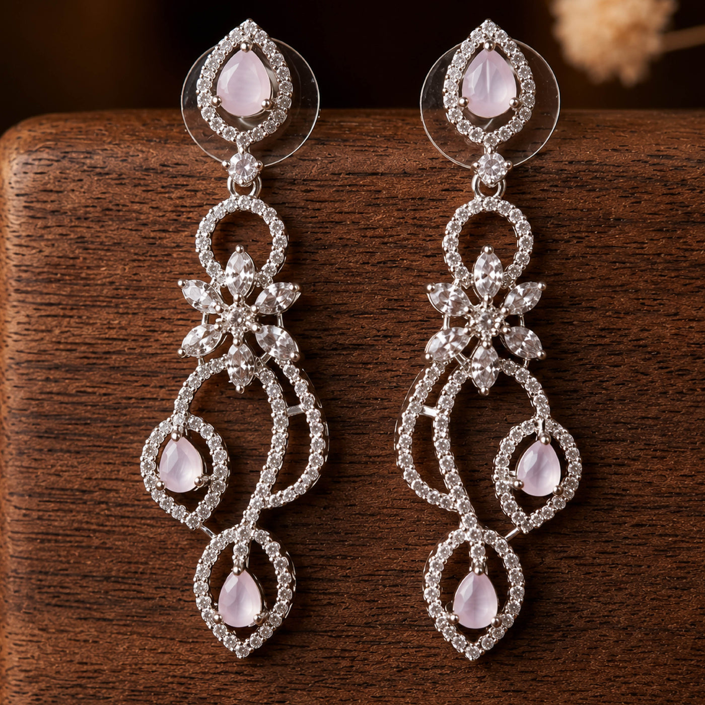 Royal Lariat Drop Earrings – Luxury Drop Earrings for Women
