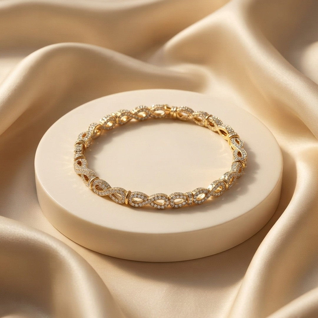 Timeless Infinity Bracelet – Crystal Infinity Bracelet