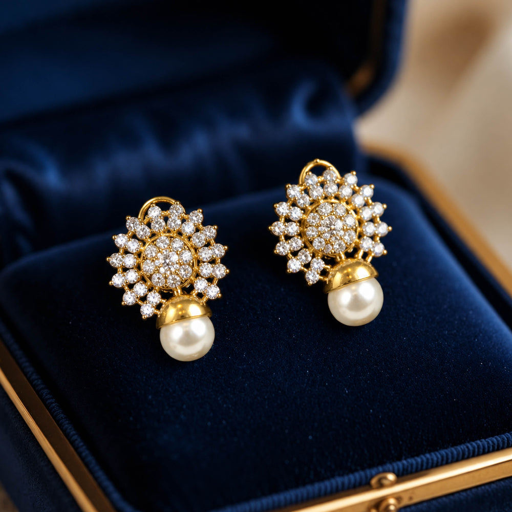 Radiant Pearl Tops – Pearl Stud Earrings for Women